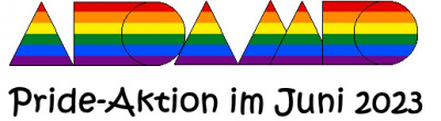 Schullogo Regenbogen+Pride-Aktion