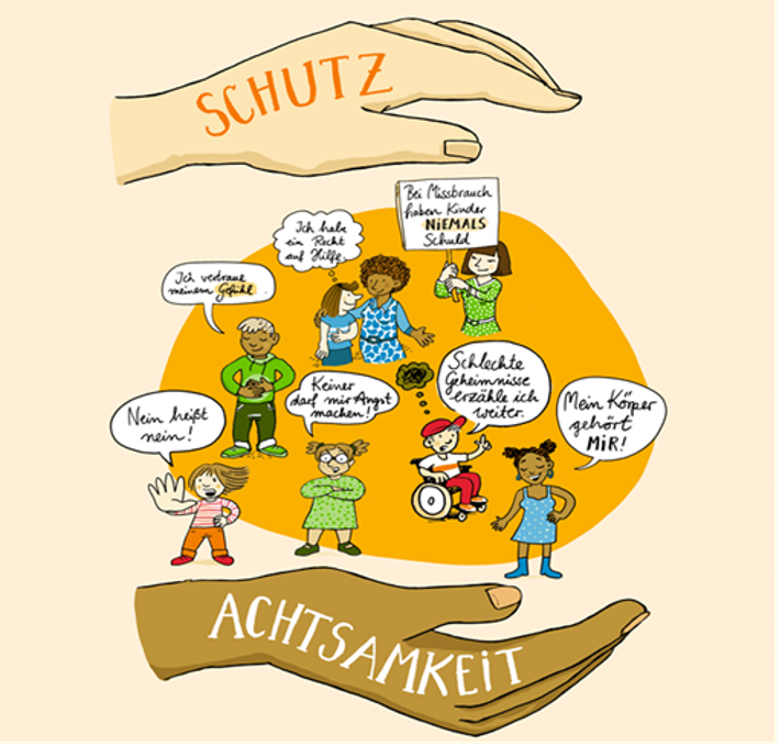 Schutzkonzept Jenaplanschule Weimar Logo