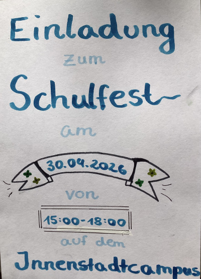 Einladung Schulfest 2026 (Georg Hildebrandt)
